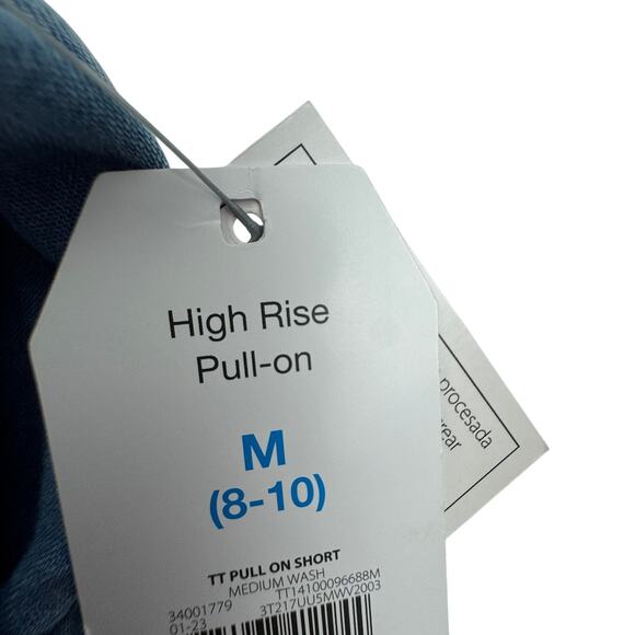 Time and Tru 100% Lyocell Lightweight Soft Pull On Shorts Women's Size m 8-10 - Picture 3 of 6